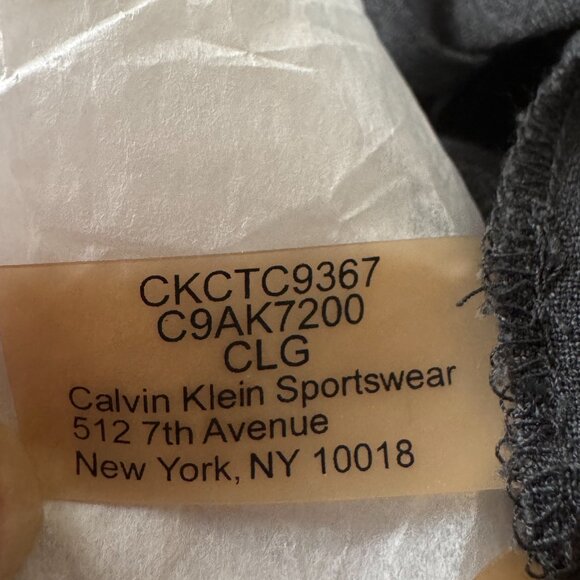 Calvin Klein Sportwear classic charcoal/dark grey slacks sz2 - Picture 6 of 10